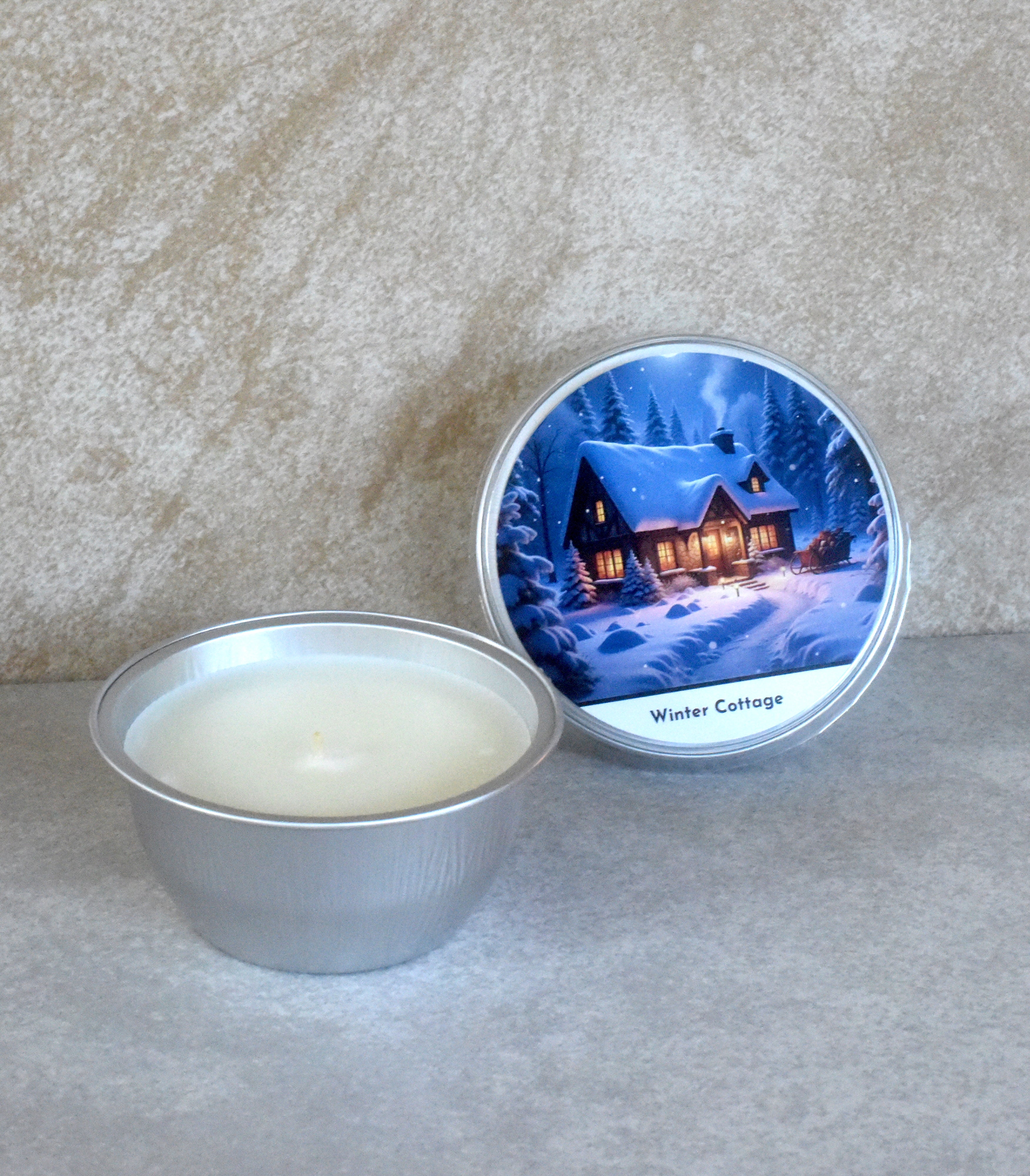 Candle Cups 4 Pack - Winter