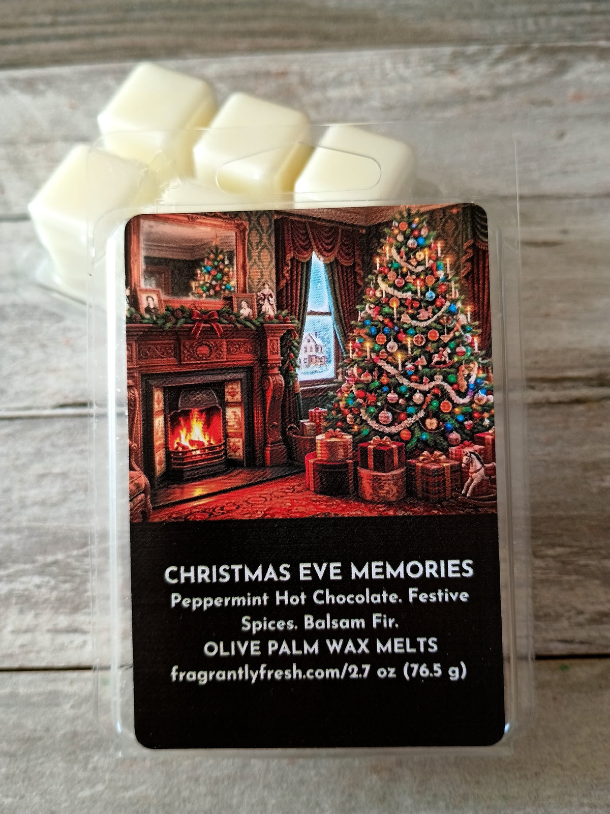 CHRISTMAS EVE MEMORIES (2.7 oz Snap Bar Wax Melts)
