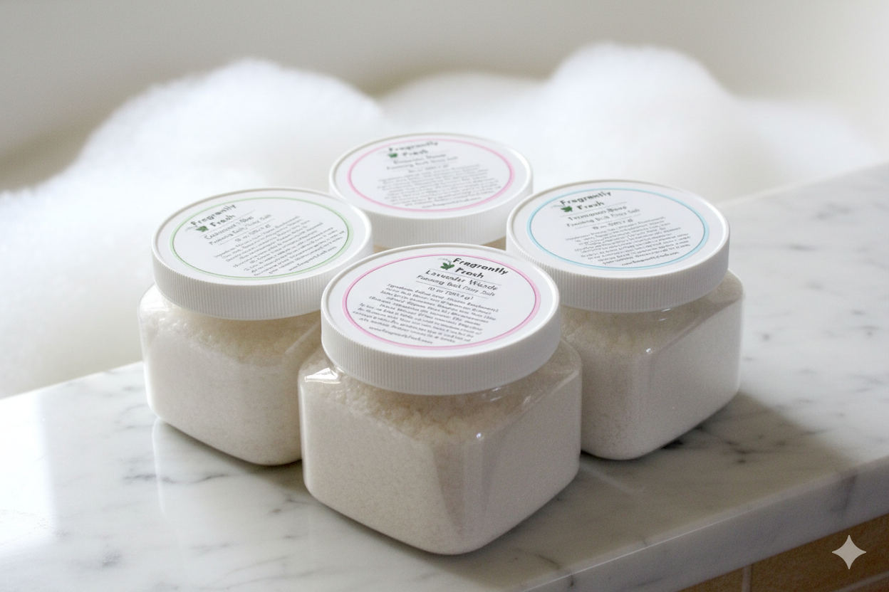 Foaming Bath Fizzy Salt