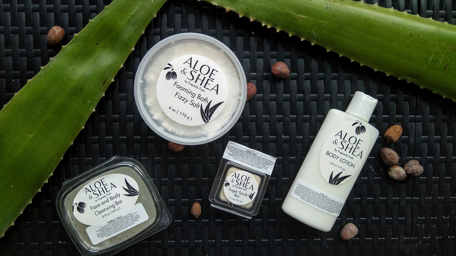 Aloe & Shea - Bath and Body Products