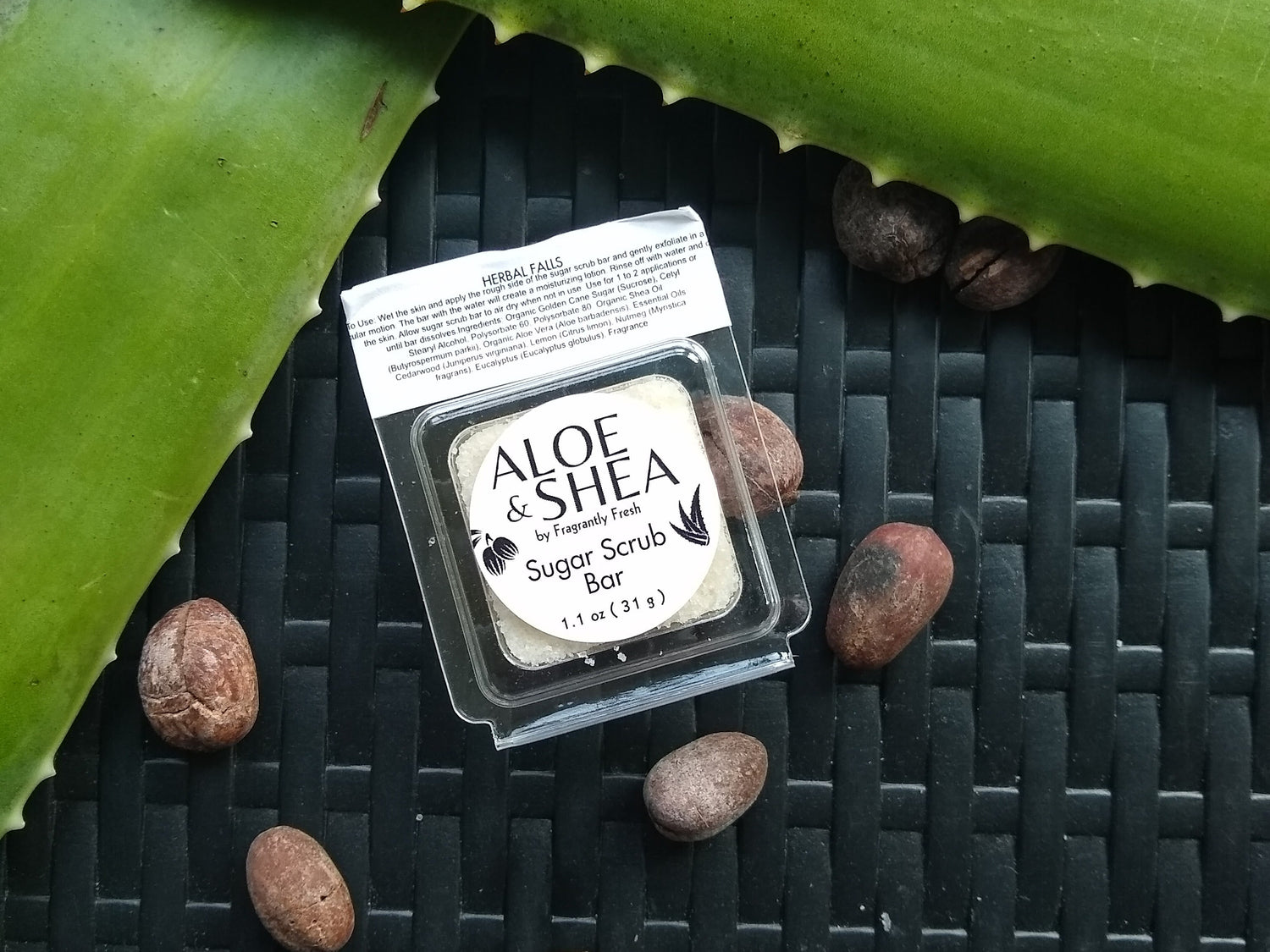 Aloe & Shea - Sugar Scrub Bar