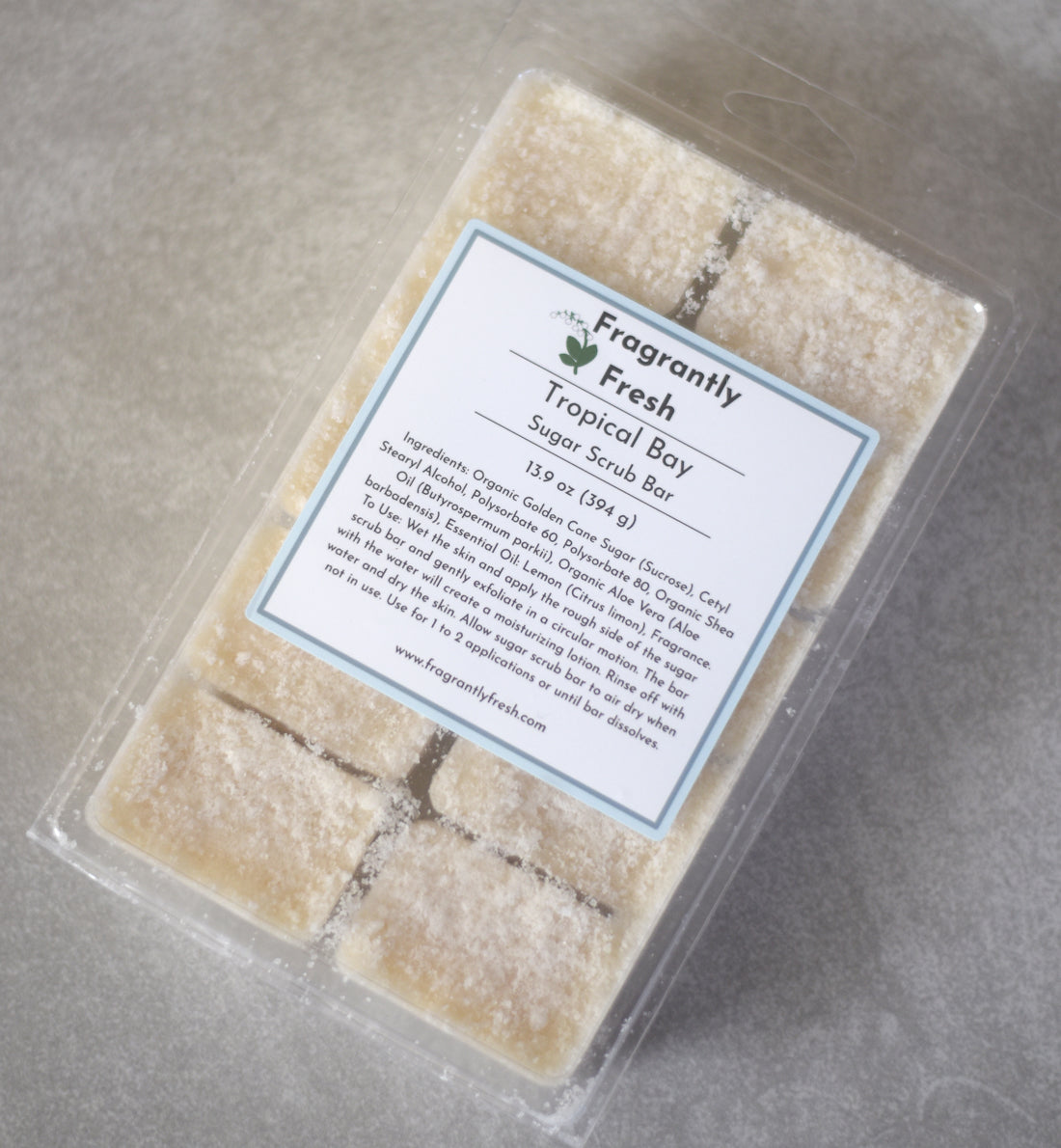 Sugar Scrub Bars - Tropical Bay