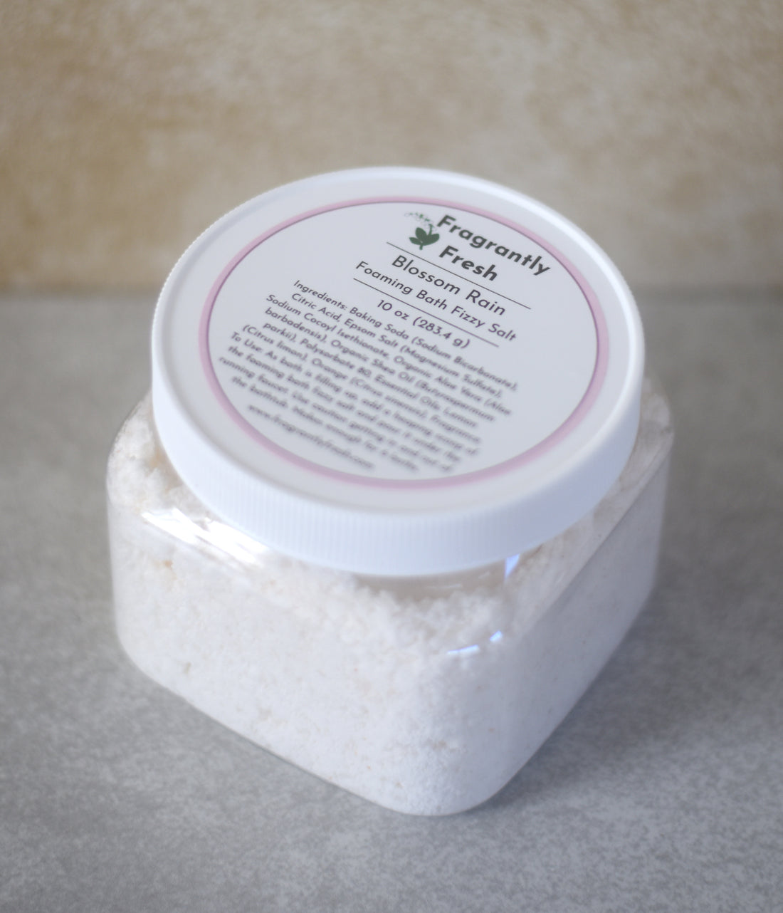 Foaming Bath Fizzy Salt - Blossom Rain