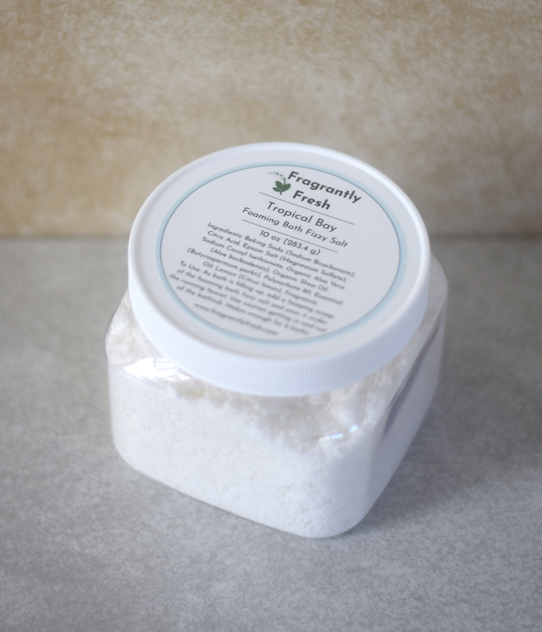 Foaming Bath Fizzy Salt - Tropical Bay