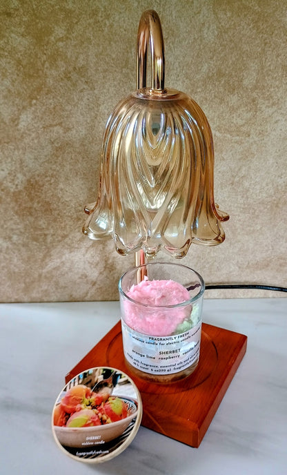 Sherbet Handcrafted Wickless Jar Candle