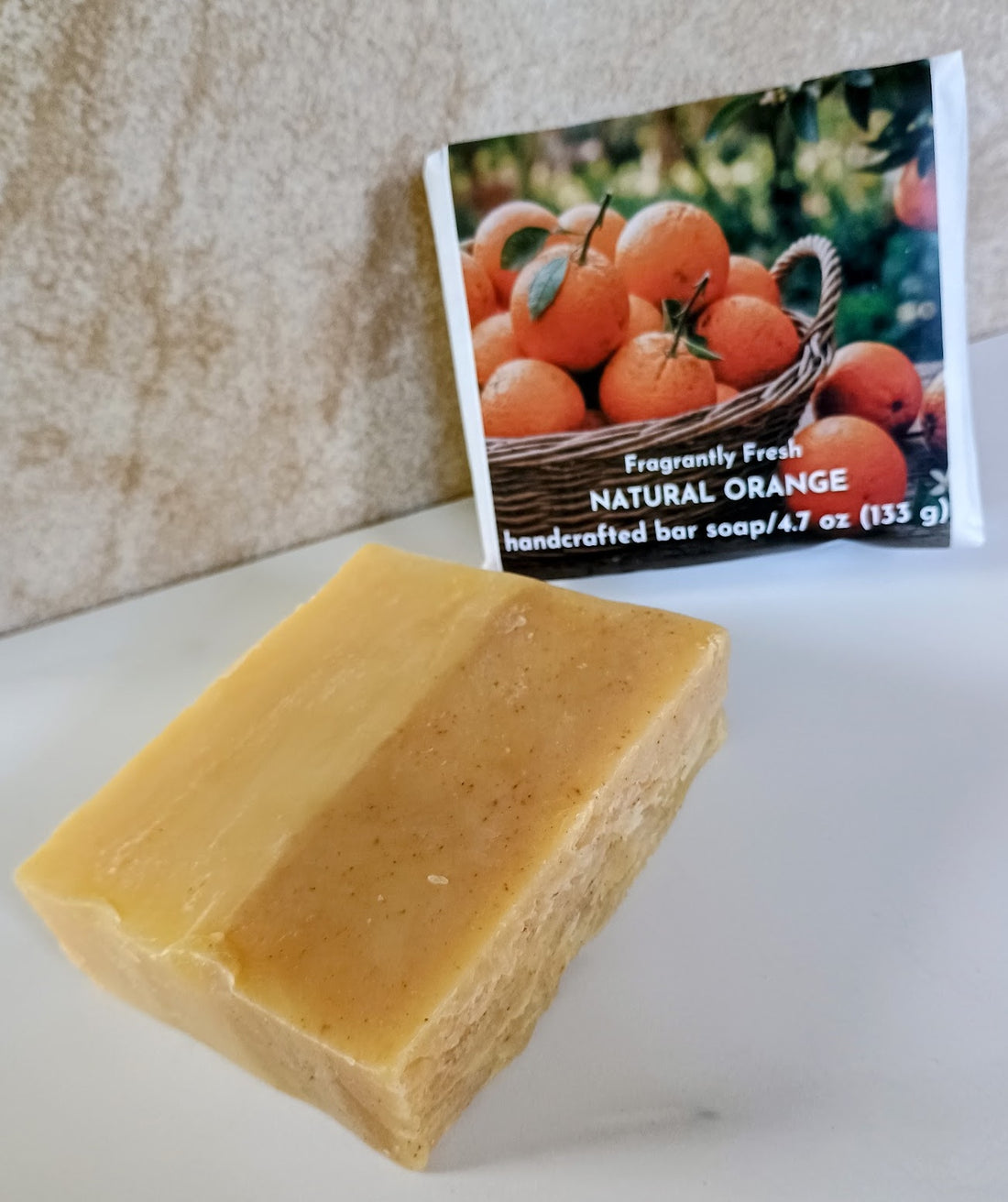 Natural Orange Artisanal Soap