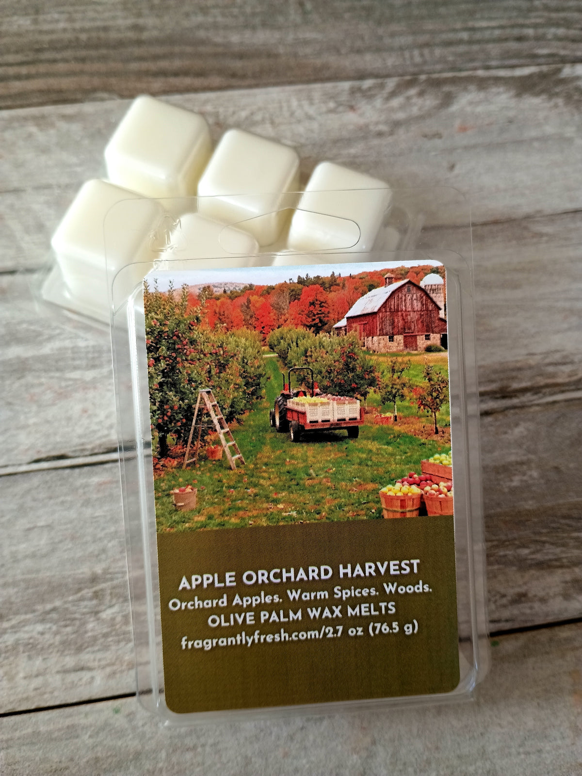 APPLE ORCHARD HARVEST (2.7 oz Snap Bar Wax Melts)