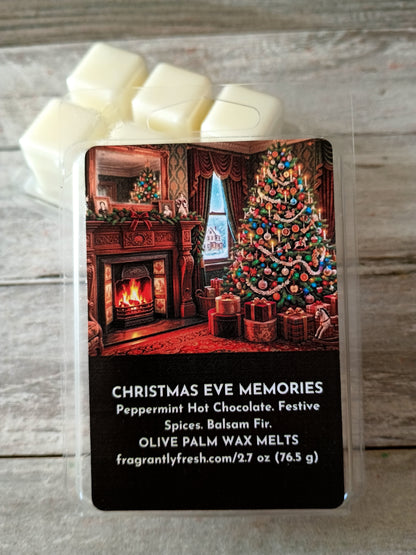 CHRISTMAS EVE MEMORIES (2.7 oz Snap Bar Wax Melts)