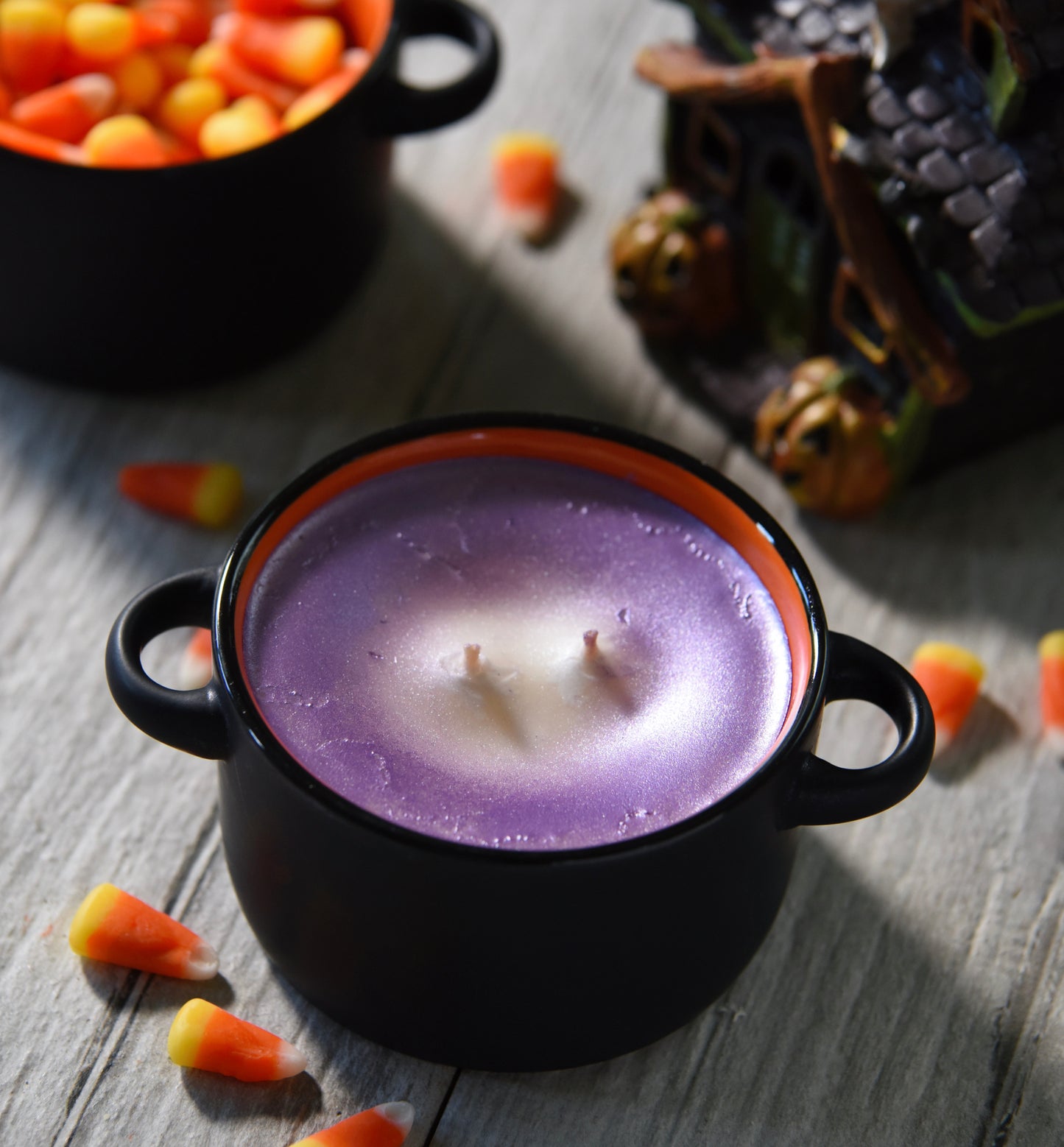 Halloween Evening Spell cauldron candle