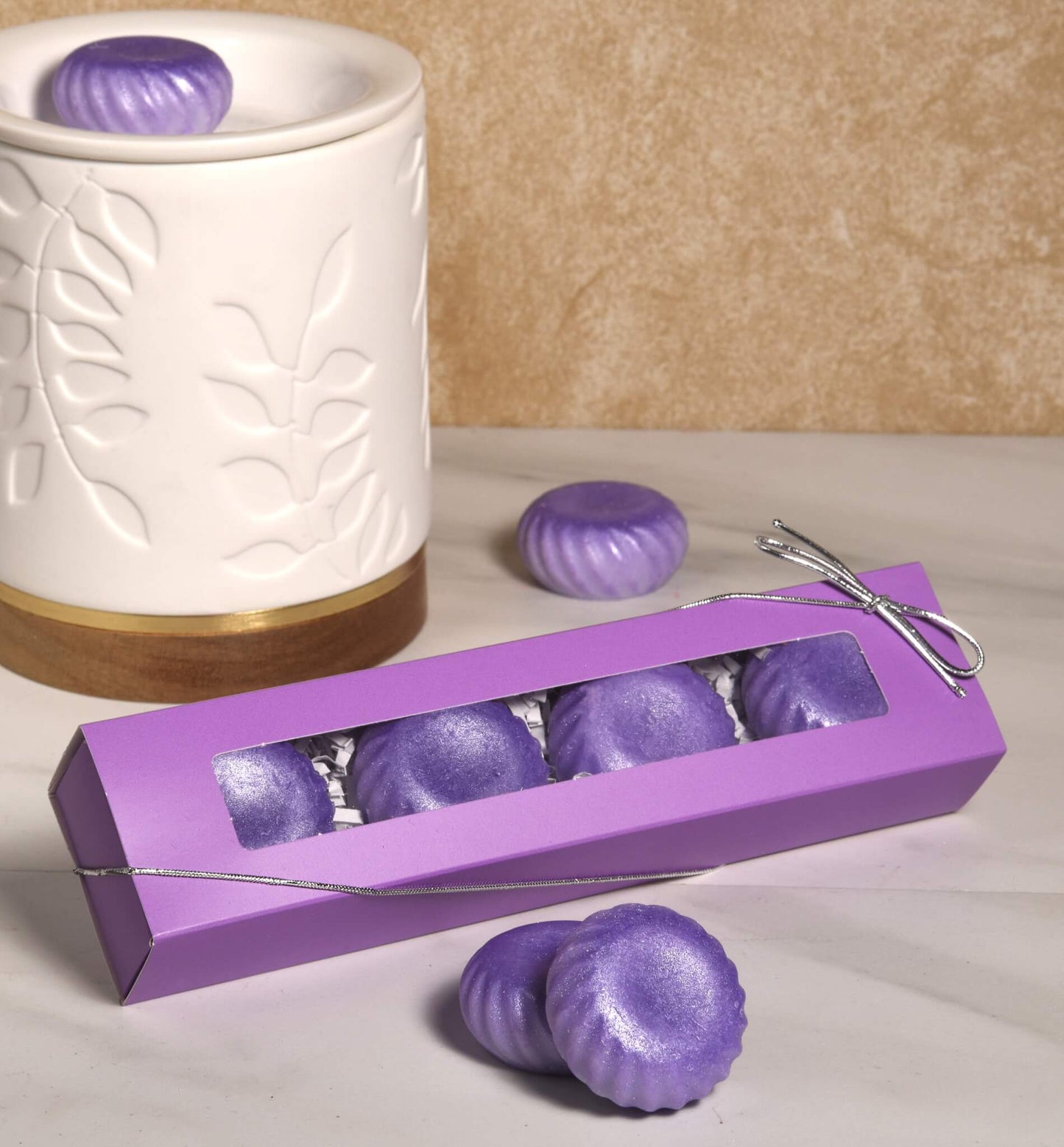 Knights in Lavender wax melts.